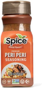 iSpice - PERI PERI SEASONING/PIRI PIRI SEASONING World Flavor Super Spice Blend | All Natural | Ready to use as is | No preparation is necessary