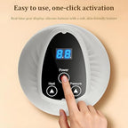 Vacuvia for Cellulite Machine with LED Light & Vibration, 9 Adjustable Suction Levels for Arms, Legs, Abdomen & Back, Rechargeable Handheld Body Massager for Skin Firming & Deep Relaxation
