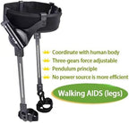 Body Power Walking Aids, Bionic Body Power Walking Aids, Training Leg Walking Training Adjustable Strength Elderly Assistance Products Boost Mobility and Independence