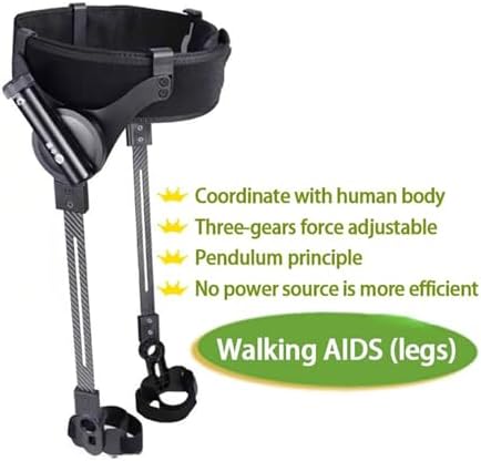Body Power Walking Aids, Bionic Body Power Walking Aids, Training Leg Walking Training Adjustable Strength Elderly Assistance Products Boost Mobility and Independence
