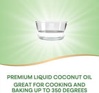 Nature's Way Liquid Coconut Oil, Superior Flavor and Aroma, Hexane Free, Stays Liquid, Non-GMO Project Verified, 20 Fl Oz (Packaging May Vary)