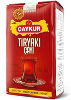 ÇAYKUR Tiryaki Turkish Black Tea, Strong Brew, Deep Reddish Color & Full-Bodied Flavor, High-Grown Tea Leaves, Loose Leaf Natural Tea 500g / 17.6 oz