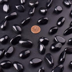 Obsidian Healing Crystal Stone Set - 24 Pieces, 0.6" Natural & Polished Stones for Healing, Meditation, Reiki, Chakra, Crafting & Decoration