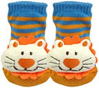 Bowbear Adorable Baby 6 Pair Non-Skid Bootie Socks