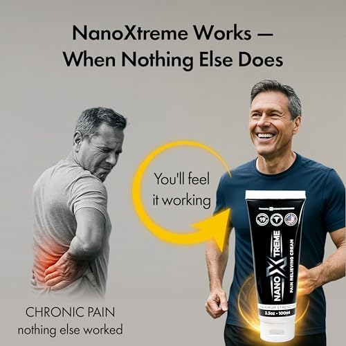 Pain Relief Cream – Fast-Acting Topical for Muscle, Joint & Nerve Deep-Absorbing, Long-Lasting Formula with Natural Ingredients – Cooling Sensation – 3.3oz Tube – Made in USA
