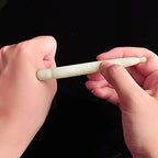 Jade Acupressure Pen - Deep Tissue Trigger Point Massage Therapy Tool - Reflexology Pressure Point Meridian Massager for Full Body Relax, Natural Jade Stone Facial Massage Beauty Pen