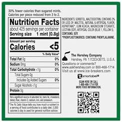 ICE BREAKERS Spearmint Sugar Free Mints Tins, 1.5 oz (8 Count)