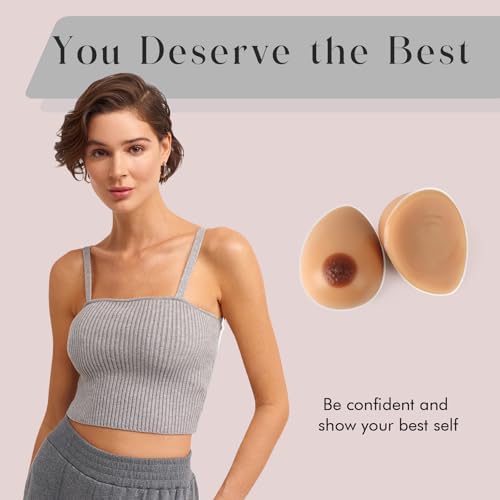 Windsleeping Silicone Breast Forms Mastectomy Prosthesis Fake Boobs Breast Enhancers for Crossdresser Cosplay