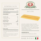 Rustichella d'Abruzzo Bucatini (Pack of 4), 500g Each - Classic Italian Pasta with a Hole - Perfect for Amatriciana Sauce - Artisan Pasta from Abruzzo