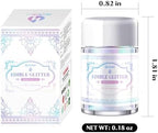 Iridescent Edible Glitter – 5g Rainbow Luster Dust Drink Glitter, Food Grade Shimmer Powder for Cocktails, Cakes, Beverages, Chocolate & Candy