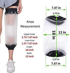 Knee Cast Cover for Shower,Waterproof Knee Shower Protector for Knee Replacement Surgery,Cast and Wound