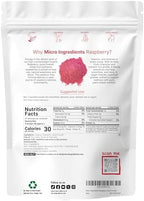 Organic Raspberry Juice powder, 8oz | 100% Natural Fruit Powder | Freeze-Dried Raspberries Source | No Sugar & Additives | Great Flavor for Drinks, Smoothie, & Beverages | Non-GMO & Vegan Friendly