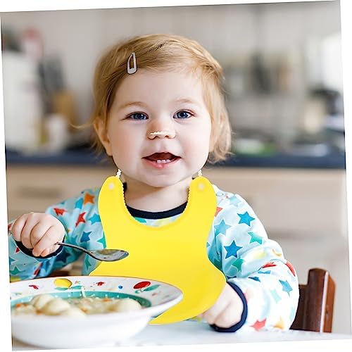 FRCOLOR 6Pcs Feeding Bibs Bibs for Easy Clean Up and Storage
