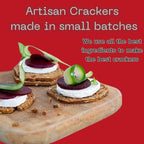 Olina's Bakehouse Crackers, Assorted (3-Pack, Cranberry & Sunflower Seed - Artisan Cracker)
