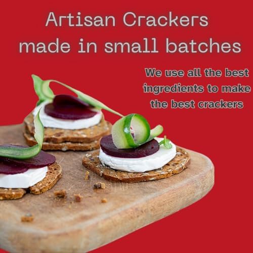 Olina's Bakehouse Crackers, Assorted (3-Pack, Cranberry & Sunflower Seed - Artisan Cracker)
