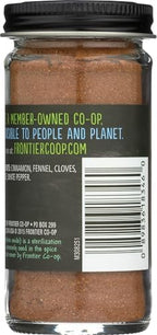 Frontier Co-op Five Spice Powder, 1.92 oz - Seasoning Mix of Cinnamon, Fennel Seed, Cloves, Star Anies, and White Pepper - For Chinese Inspired Entrées