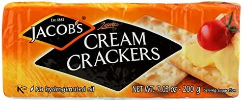 Jacobs Cream Crackers - 7.05 oz - case of 24 - - - - - -