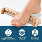 TheraFlow Small Dual Foot Massager for Neuropathy - for Plantar Fasciitis Relief - Foot Roller for Foot Pain Relief | Feet Massager for Pain Relief and Circulation - Ideal Gifts for Mom
