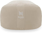 Yoga Meditation Cushion, 25" x 12" Rectangular Bolster with Organic Cotton Cover