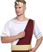 EraSpooky Ancient Greek Men Roman Toga Caesar Party Fancy Dress Costume