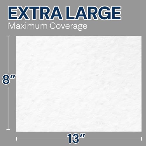 Adult Wipes For Elderly - 8"x13" Extra Large & Soft Wet Wipes for Adults Bathing - Incontinence Disposable Washcloths, Vitamin E & Aloe Infused for Men & Women 720ct (12 Packs of 60)