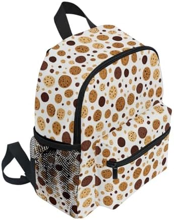 Wusikd Cookies Chocolate Backpack for Kids Girls Boys Chips Bookbag School Bags for School Student S