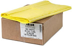 Plasticplace 40-45 Gallon Trash Bags │ 1.5 Mil │ Yellow Garbage Can Liners │ 40" x 46" (100 Count) (W42Y15)