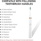 Toothbrush Heads, 8 Pack Electric Toothbrush Replacement Heads for Philips Sonicare Soft Dupont Bristles Replacement Toothbrush Heads for Oral Care