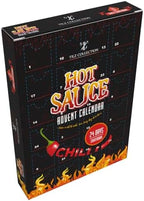 Hot Sauce Advent Calendar 2025 | 24 Days of Chilli Sauce | Ultimate Gift for Spicy Food Lovers | Food Advent Calendar 2025 Men, Chilli Challenge Hot Sauce for Women (Black)