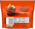 REESE'S Miniatures White Creme Peanut Butter Cups, Candy Share Pack, 9.6 oz