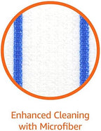 Amazon Basics Heavy Duty Disposable Floor Cleaning Mopping Pads with Absorbent Microfiber, Fits Swiffer WetJet Mopping Systems, 30 Count