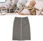 Leakproof Adult Diaper Skirt, Washable and Reusable for Elderly and Pregnant Women Incontinence Support (XXL)
