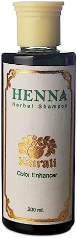 Kairali Ayurveda Henna Herbal Shampoo Color Enhancer 200 Ml