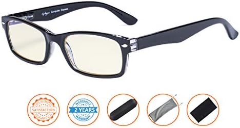 CessBlu Blue Light Filter Eyeglasses Readers,Anti Blue Rays,UV Protection,Computer Reading Glasses for Men Women