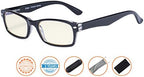 CessBlu Blue Light Filter Eyeglasses Readers,Anti Blue Rays,UV Protection,Computer Reading Glasses for Men Women