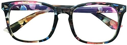Oversize Reading Glasses Everyday Use Womens +3.50 Floral Frame Readers Eyewear