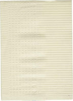Napkleen Disposable Clothing Protectors/Bibs, Self-Adhesive, Size: Adult (13 x 18 Inch) Color: White - 1/Box of 50
