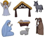 Buttons Galore 50 Piece Nativity Christmas Novelty Buttons Assortment for Sewing and Crafts