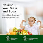 Flora - Udo's Choice Children's Probiotic Blend, with Seven Child-Specific Strains, 5 Billion Cells of Raw Probiotics, Formulated for Ages 5-15, Regain and Retain Gut Health, 60 Capsules
