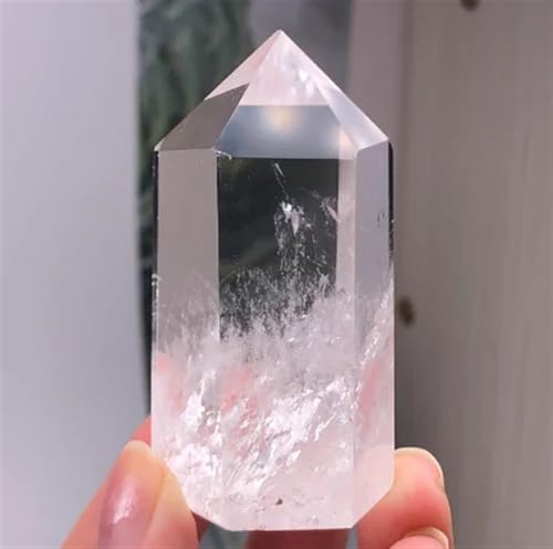 AtkitS Beautiful Clear Lemurian Seed Quartz Natural Point Cluster Crystal Rough Healing (Size : 1 Piece)