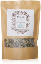 INVENKO Dried Mugwort Leaves herb Pure Hand Picked Bulk Nil Stem, Stalk, Natural Fresh Scent Artemisia vulgaris Addictives Free - 4 ounce
