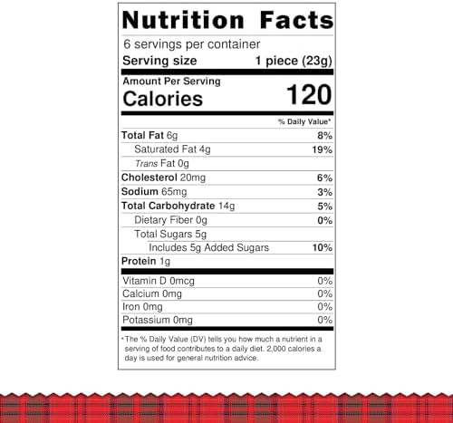 Walker's Shortbread Highlanders, Pure Butter Shortbread Cookies, 4.7 Oz Box (Pack of 2)
