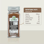 Geo-Fresh Organic Nutmeg Ground Powder, 1.76 oz (50g) - Ground Nutmeg for Baking & Cooking - Premium Nutmeg Powder Organic - USDA Certified Organic - Non-GMO, Kosher & Gluten-Free - Aromatic & Freshly Sourced