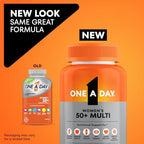 One A Day Multivitamin for Women 50 and Over Tablets, Womens Multivitamin 50 Plus with Vitamins D, C, E, Zinc & Biotin, Daily Vitamins for Woman 50+, 200 Ct (Packaging May Vary)