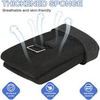 4Pcs Medical Restraints Patient Hospital Bed Quick-Release Limb Holders for Hands Or Feet Universal Constraints Control (Black)