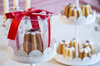 DECORA 3 Anodised Aluminium Mini-Pandoro Mould, Silver, 7.5 X 6.5cm