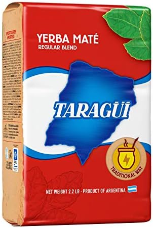 Taragui Yerba Mate Original with stems 2.2 lbs/1 kg