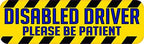 StickerTalk Disabled Driver Vinyl Sticker,