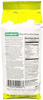 Seitenbacher Muesli Cereal #3 – For Active People – Fruit Mix 16 Ounce (Pack of 6)