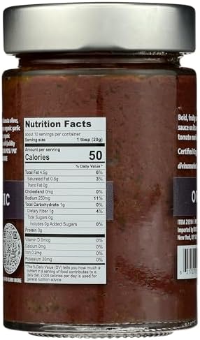 Divina Kalamata Olive Spread, 7 Ounce